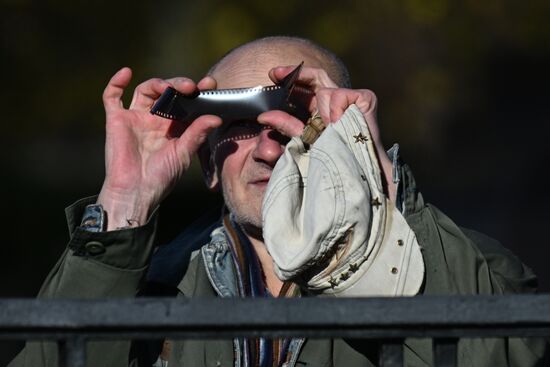 Russia Partial Solar Eclipse