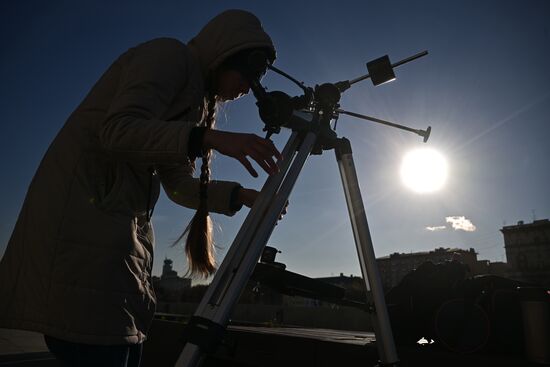 Russia Partial Solar Eclipse