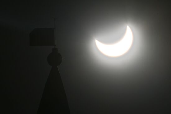 Russia Partial Solar Eclipse