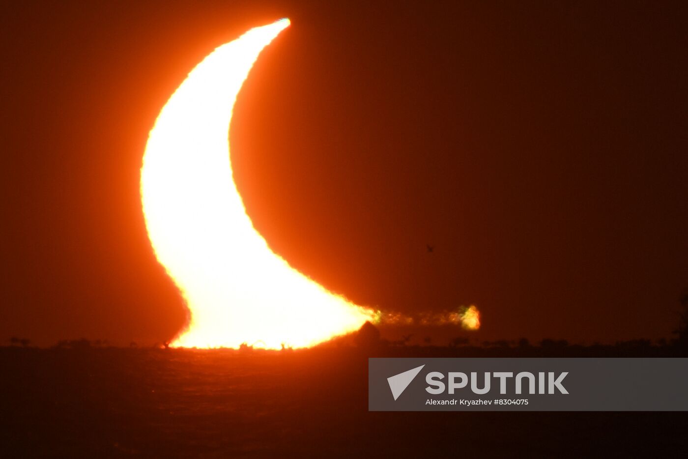 Russia Partial Solar Eclipse