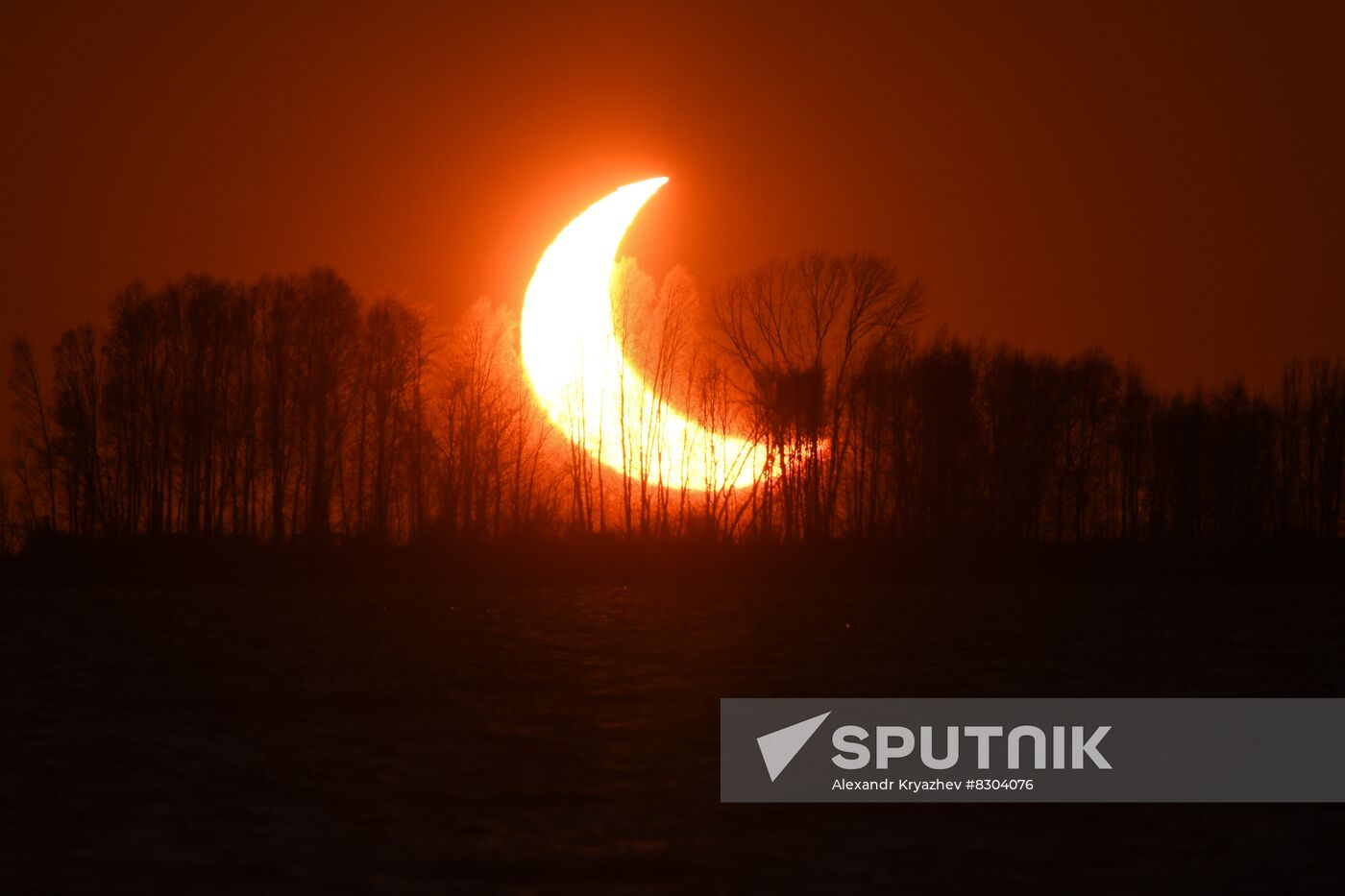 Russia Partial Solar Eclipse