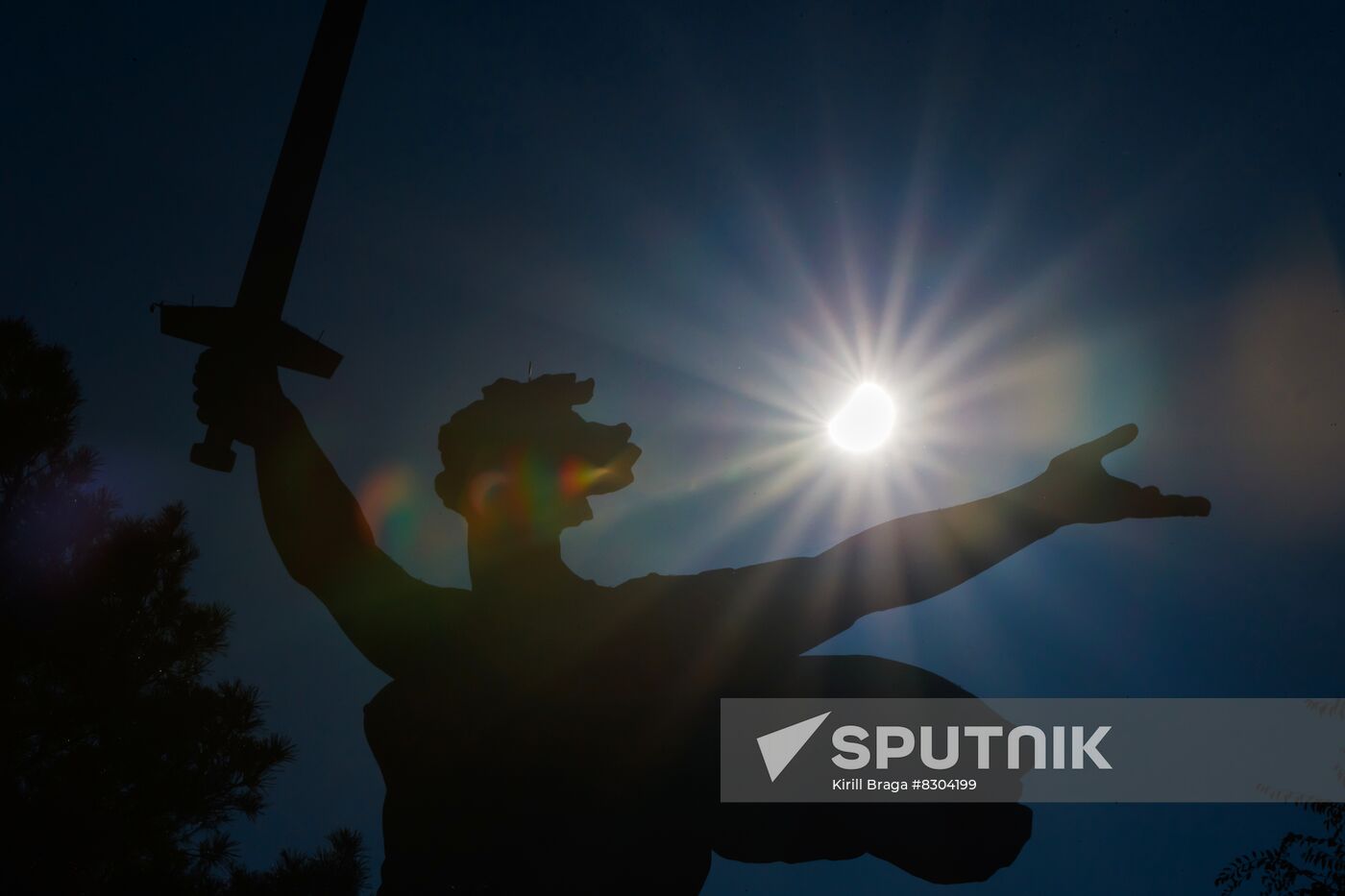 Russia Partial Solar Eclipse