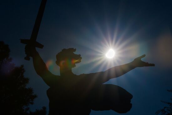 Russia Partial Solar Eclipse