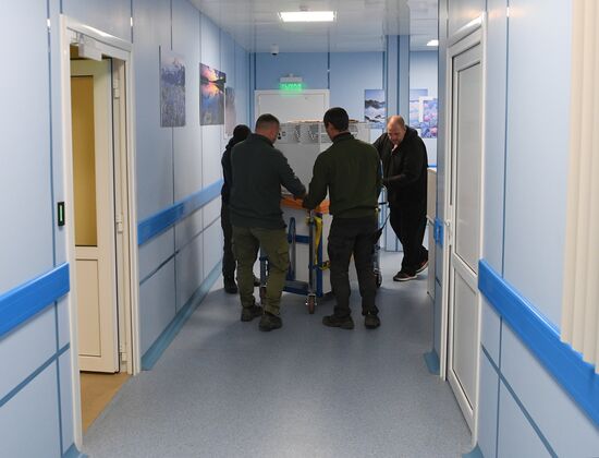 Russia Ukraine Military Operation Medical Center