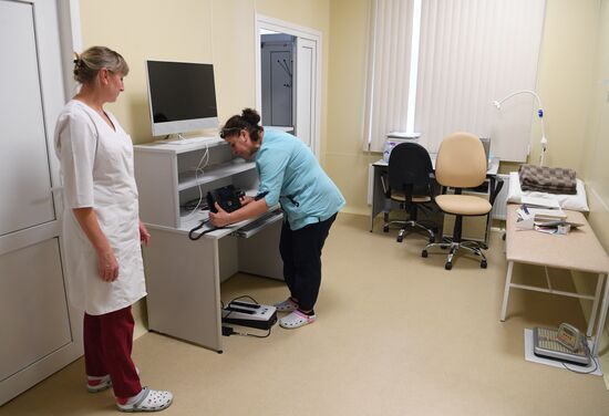 Russia Ukraine Military Operation Medical Center