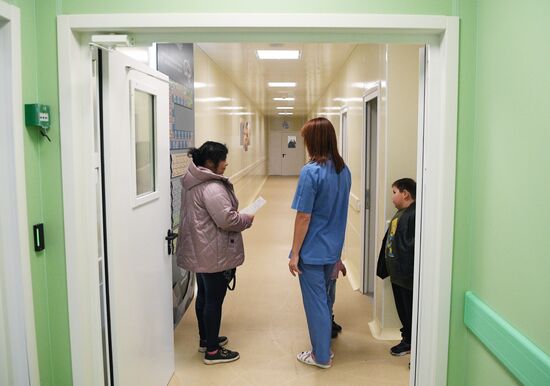 Russia Ukraine Military Operation Medical Center