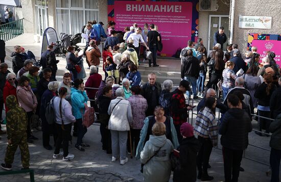 Russia Ukraine Military Operation Evacuees