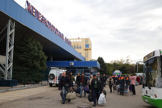 Russia Ukraine Military Operation Evacuees