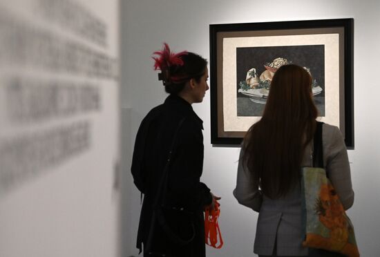 Russia Art Chagall Exhibition