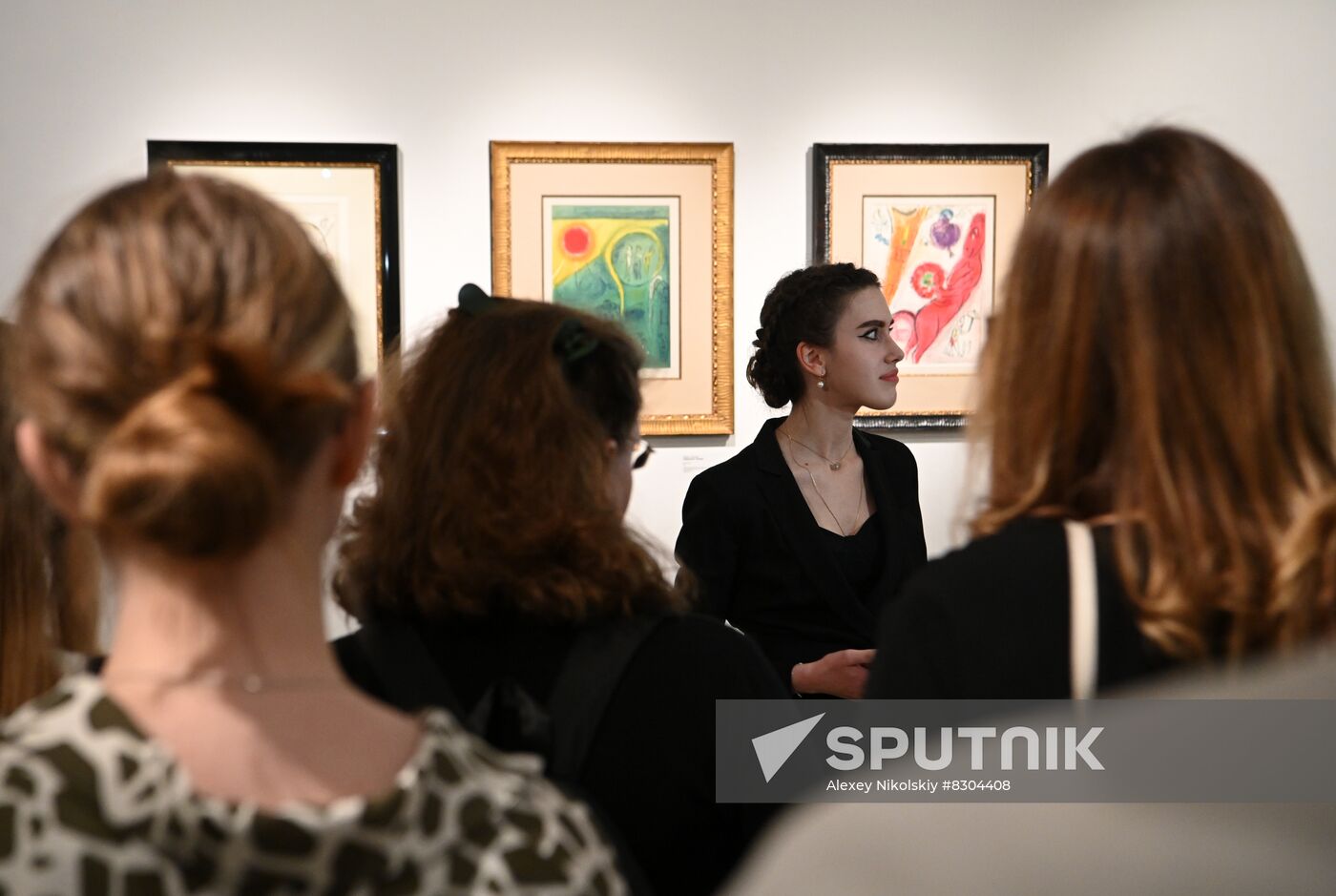 Russia Art Chagall Exhibition