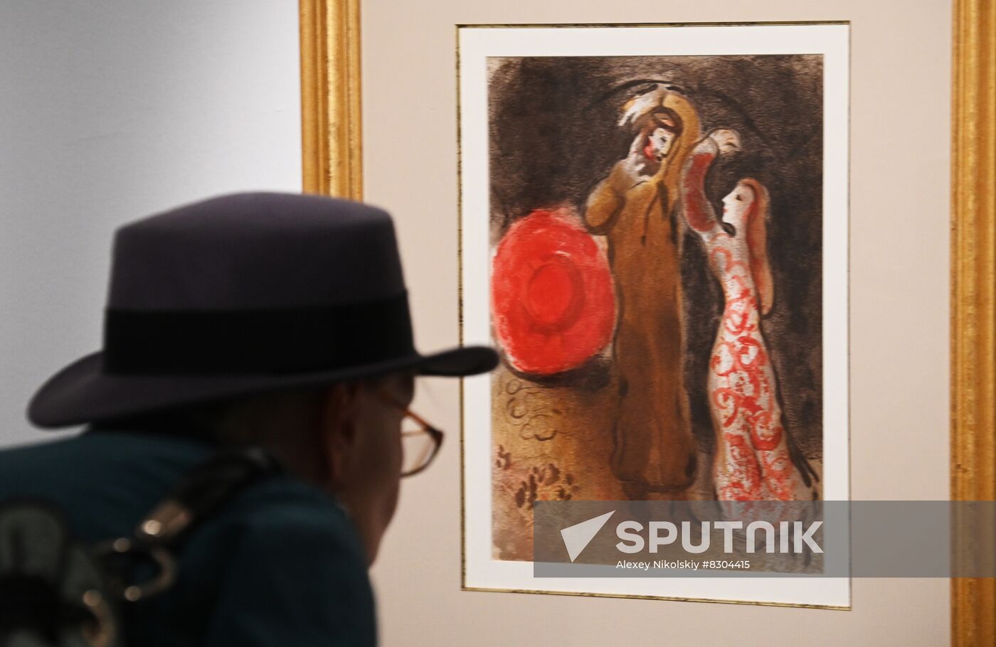 Russia Art Chagall Exhibition