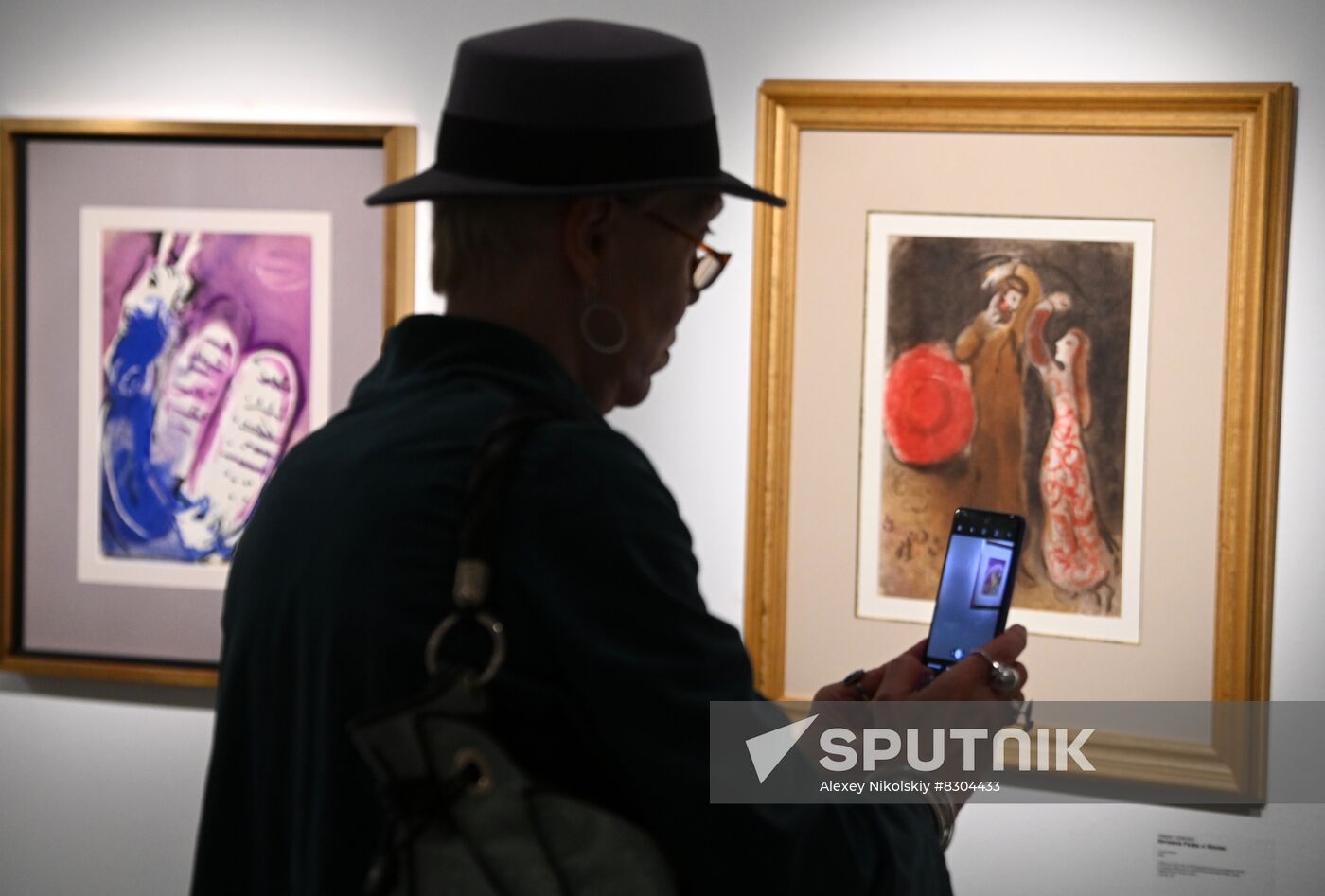 Russia Art Chagall Exhibition