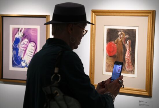 Russia Art Chagall Exhibition