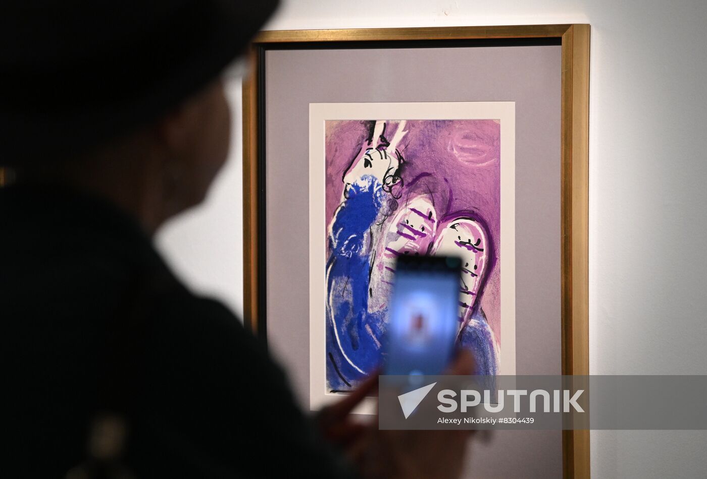 Russia Art Chagall Exhibition