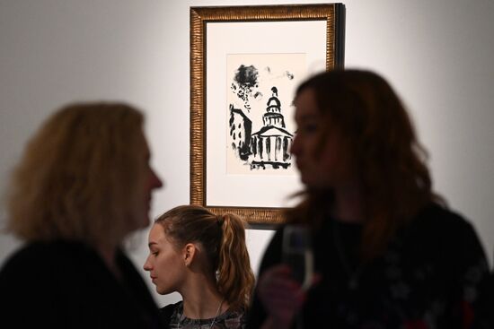 Russia Art Chagall Exhibition