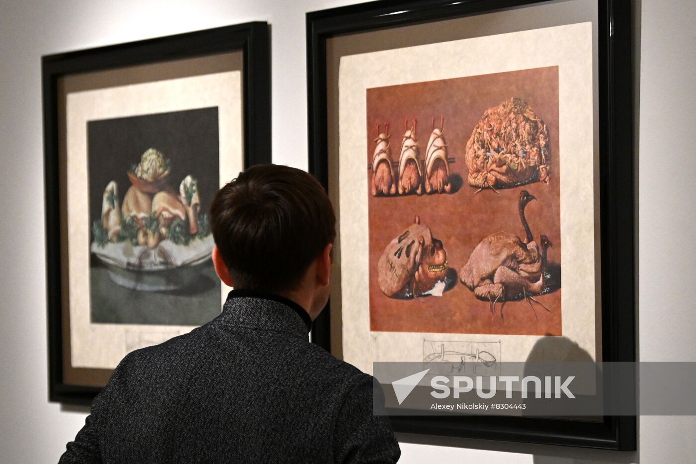 Russia Art Chagall Exhibition