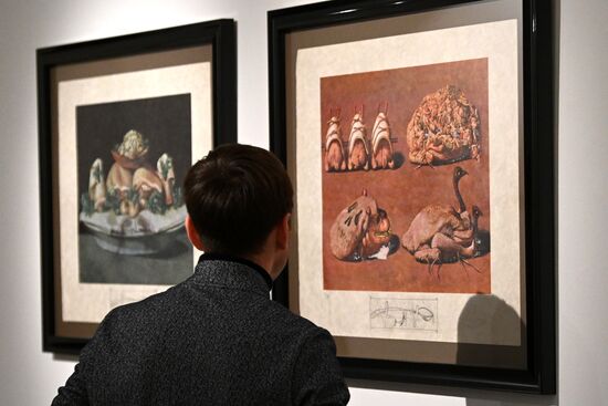 Russia Art Chagall Exhibition