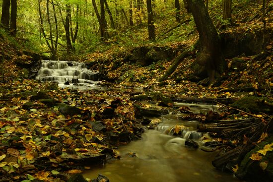 Waterfall in Zaraisk