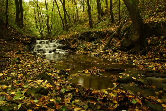 Waterfall in Zaraisk