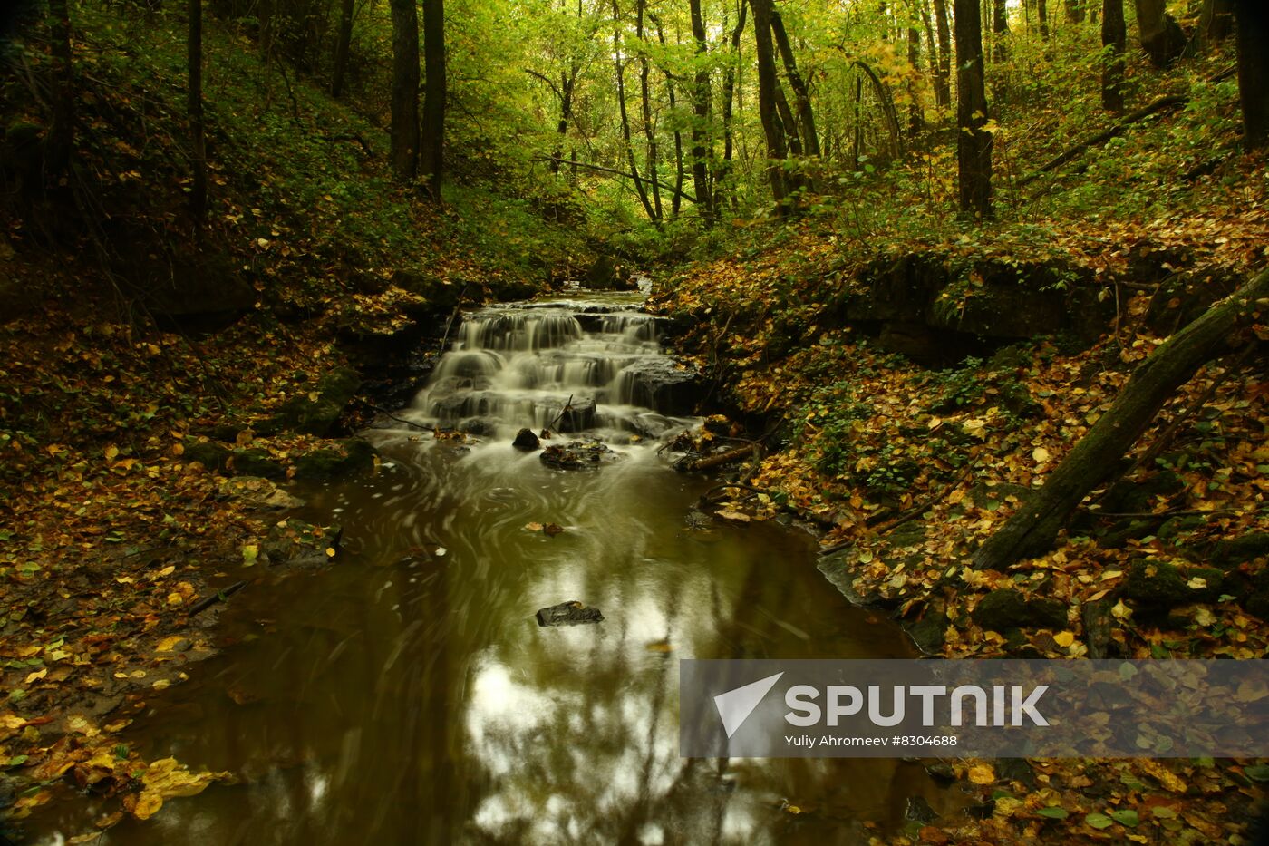Waterfall in Zaraisk