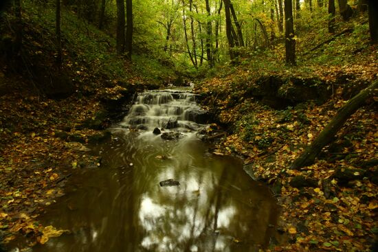 Waterfall in Zaraisk