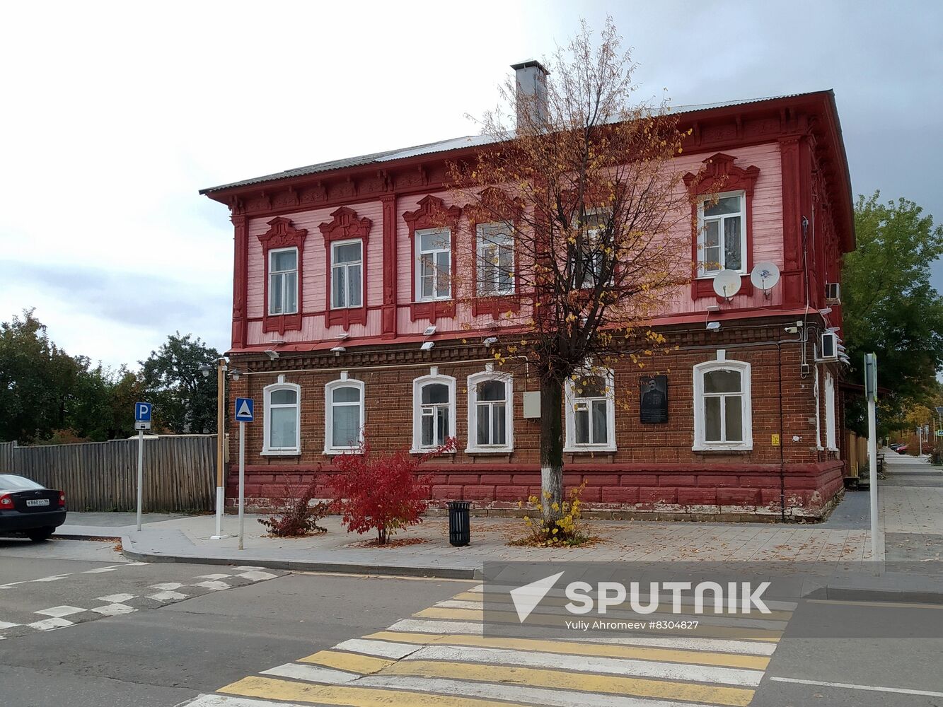 Full Cavalier of St. George's Cross Ivan Shcherbakov's home in Zaraisk