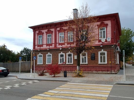Full Cavalier of St. George's Cross Ivan Shcherbakov's home in Zaraisk