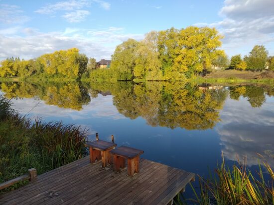 Osetr River in Zaraysk