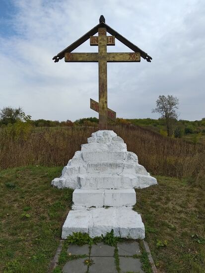 Cavalry cross in Zaraisk