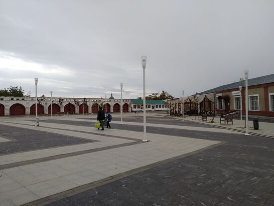Revolution Square in Zaraisk