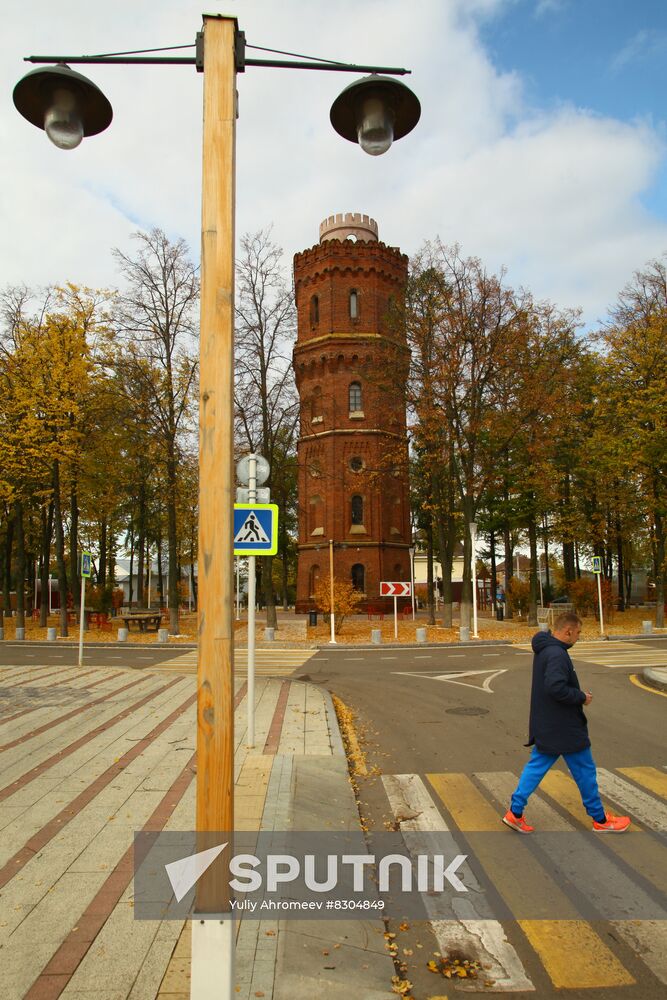 Water tower in Zaraisk