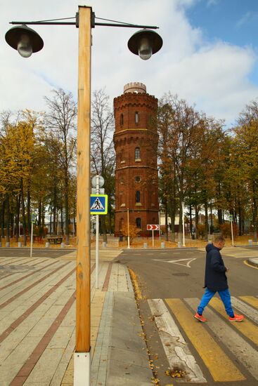 Water tower in Zaraisk