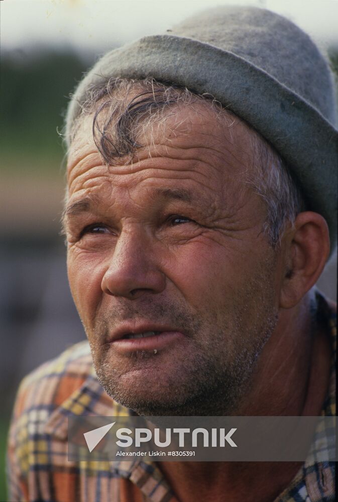 First Soviet farmer Nikolai Sivkov