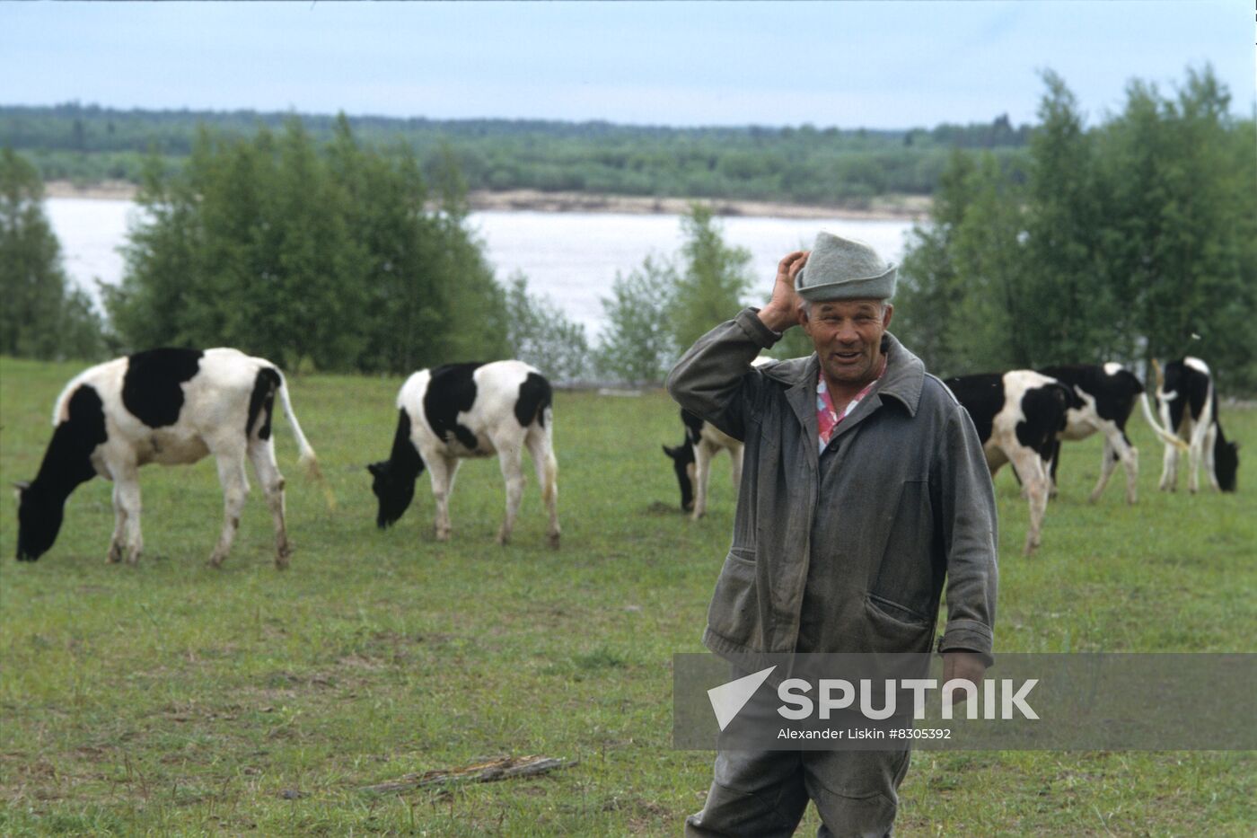 First Soviet farmer Nikolai Sivkov
