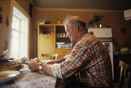 First Soviet farmer Nikolai Sivkov