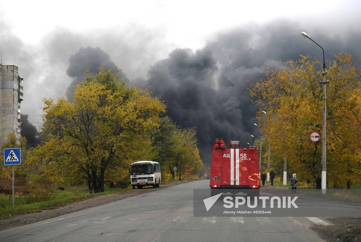 Russia Ukraine Military Operation Shelling