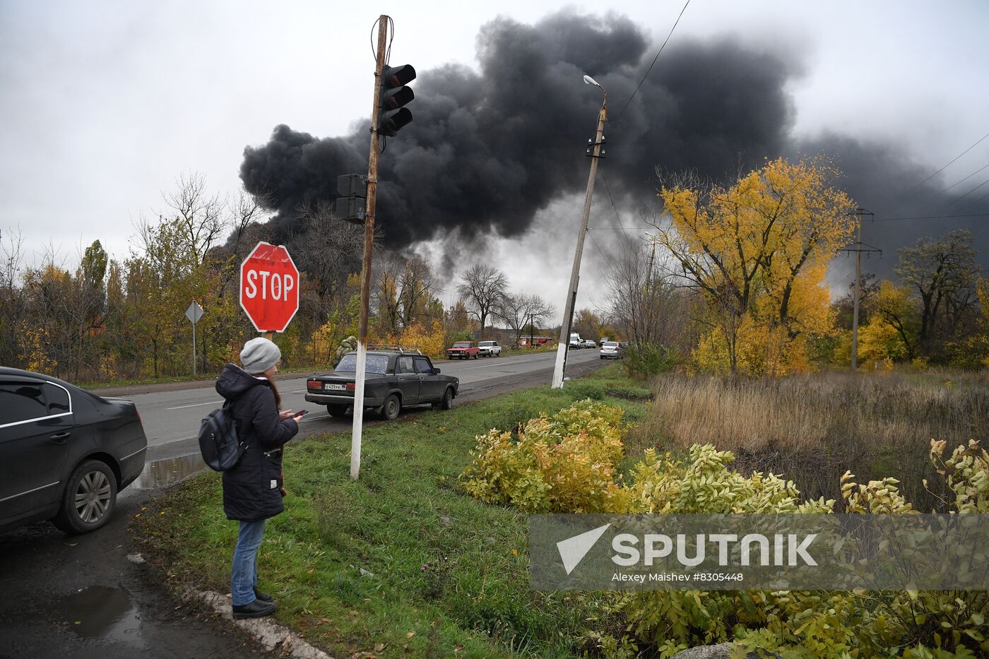 Russia Ukraine Military Operation Shelling