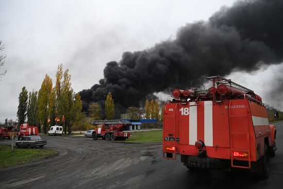 Russia Ukraine Military Operation Shelling