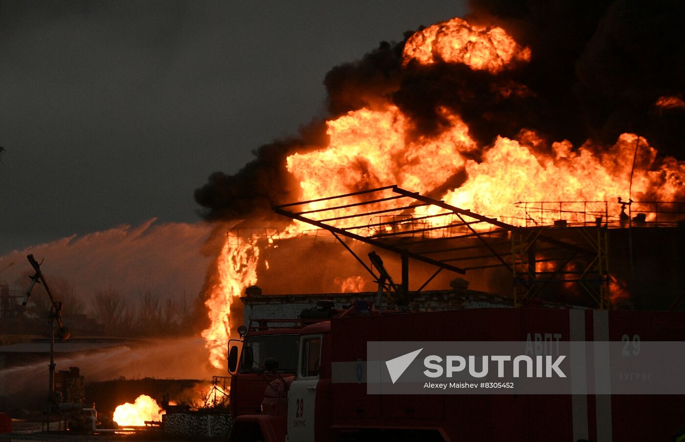 Russia Ukraine Military Operation Shelling