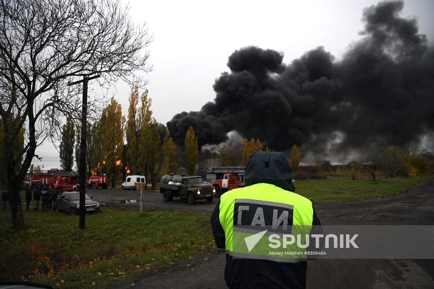 Russia Ukraine Military Operation Shelling