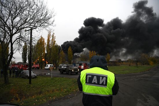 Russia Ukraine Military Operation Shelling