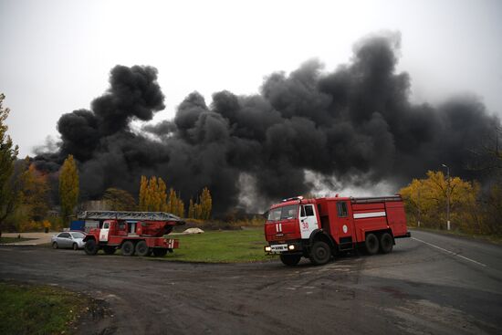 Russia Ukraine Military Operation Shelling