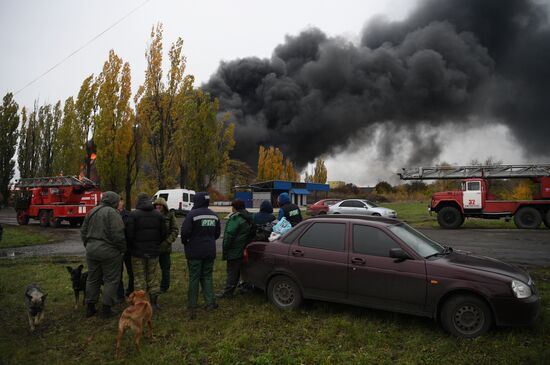 Russia Ukraine Military Operation Shelling