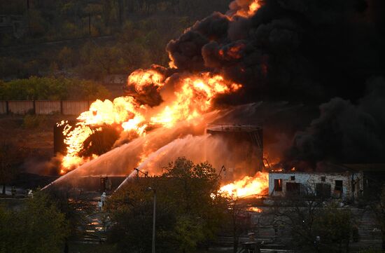 Russia Ukraine Military Operation Shelling