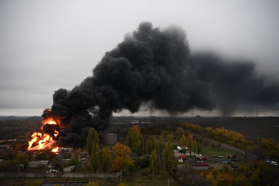 Russia Ukraine Military Operation Shelling