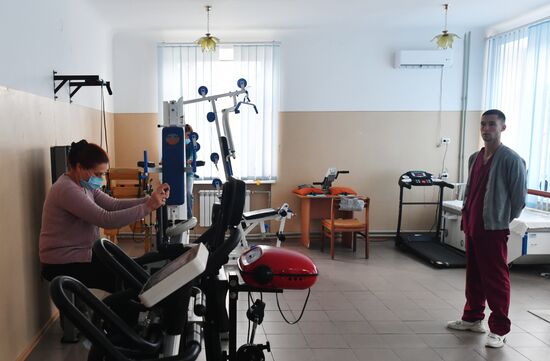 Russia Ukraine Military Operation Social Rehabilitation Center