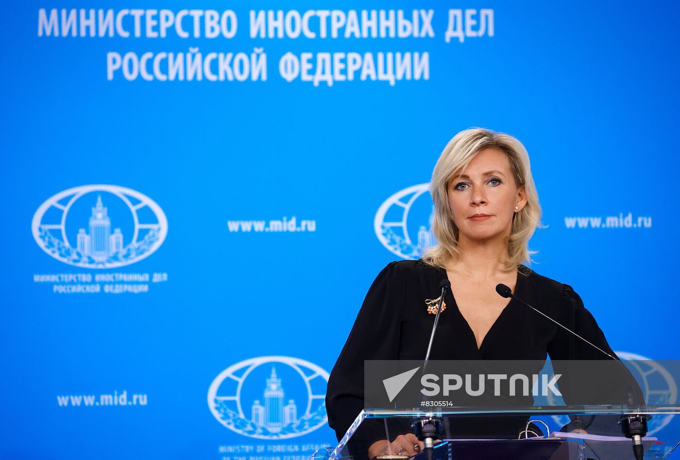 Russia Zakharova Briefing