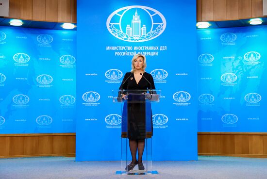 Russia Zakharova Briefing