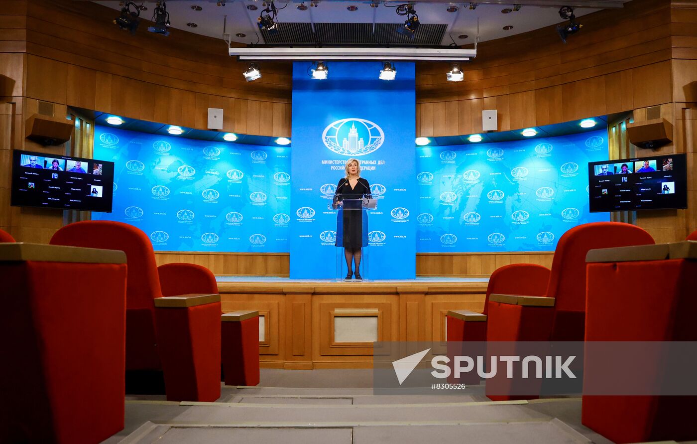 Russia Zakharova Briefing