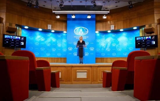 Russia Zakharova Briefing
